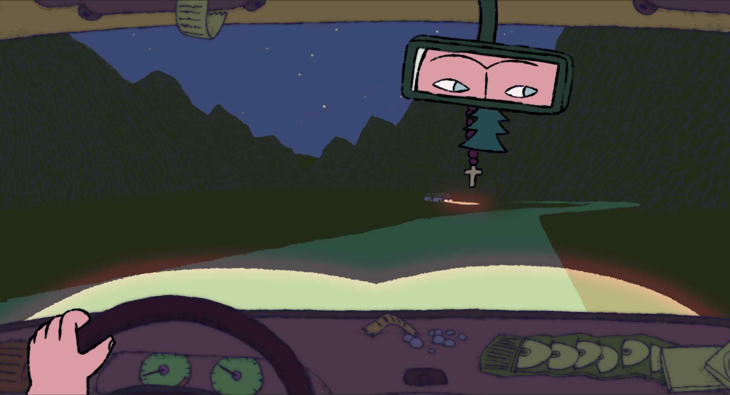 pov of driver